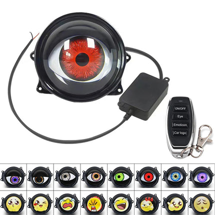 Cool Decoration Dynamic LED Car Headlights Devil Eye LED Car Light