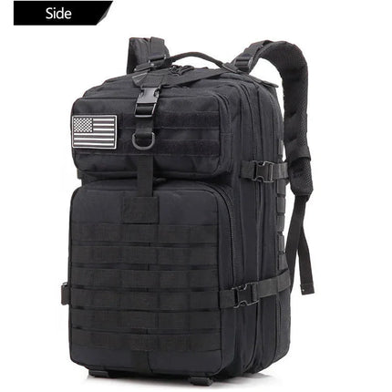 QT&QY 30/50L Tactical Backpacks Man Traveling Bags Survival Outdoor 3P Assault Pack EDC Molle Pack hiking Trekking Hunting Bag