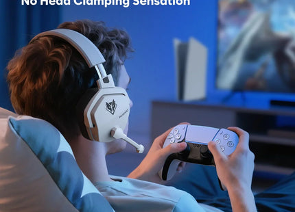 NUBWO G06 Pro Wireless Gaming Headset with Charging Station for Headset and PS5 Controller