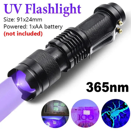 Mini Ultra Violet Lights