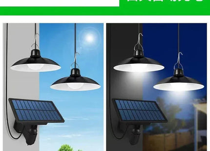Led Solar Powered Lamp with Remote Control