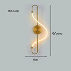 gold wall lamp / Remote dimming