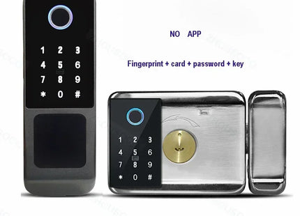 Wifi Fingerprint Smart Door Lock Outdoor