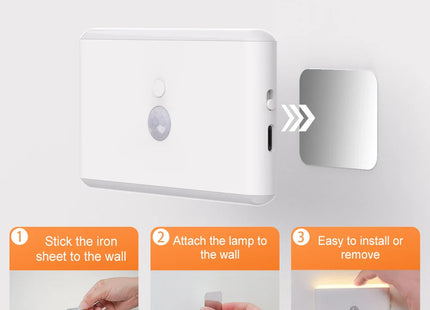 LED Motion Sensor Night Light, 3 Modes Stair Lamp