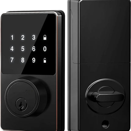 Smart Lock with password, Keyless Entry Door Lock with Touchscreen Keypads