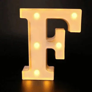 Alphabet LED Night Lights Number Letter Lamp