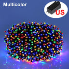 Multicolor-US Plug / 10M 100LEDs