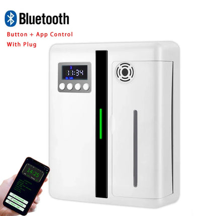 Scent Machine Aroma Diffuser Wall Mounted Hotel 160ML Aroma With Fan Inside