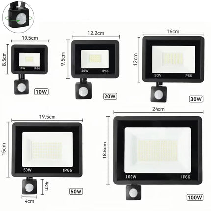 PIR Motion Sensor Outdoor Flood Light