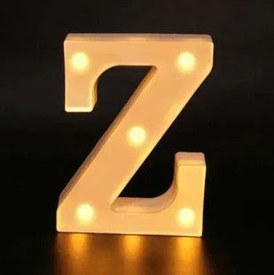 Alphabet LED Night Lights Number Letter Lamp