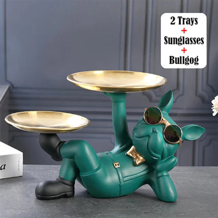 Bulldog Statue Decoration Accessories