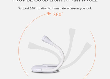 Portable LED Book Lights USB Rechargeable Eye Protection