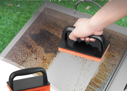 Onlyfire 23" Stainless Steel BBQ Griddle Plate with Spatula & Scraper Kit