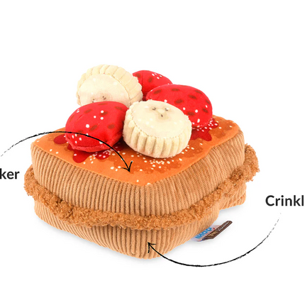 French Toast dog toy