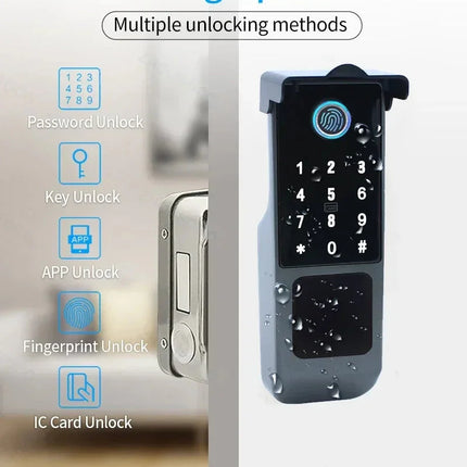 Wifi Fingerprint Smart Door Lock Outdoor