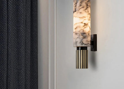 Modern Luxury Natural Marble Wall Lamp
