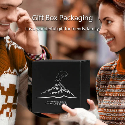 Humidifier with Color Flame Night Light