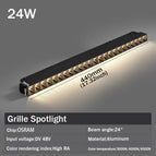 Grille Spotlight 24W / Warm Light 3000k