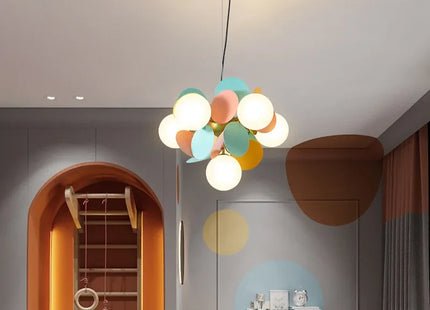 Modern Led Chandeliers Colourful Branch Lustre Luxury Ceiling Light
