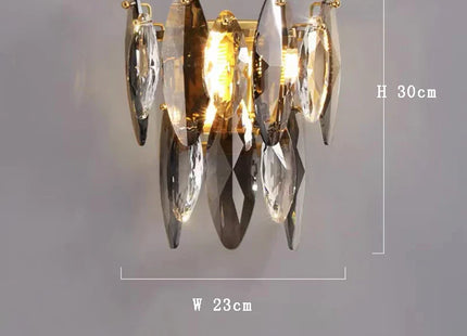 Crystal Gold Silver Designer Chandelier