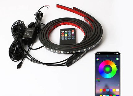 Car Charssis Flexible LED Strip Light LED Underbody Remote