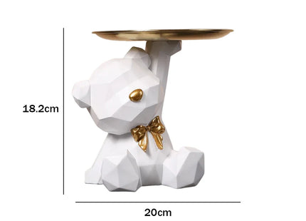 Bulldog Cool Sculpture Dog Ornament