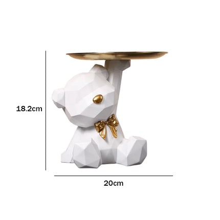 Bulldog Cool Sculpture Dog Ornament