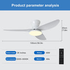 Pure white / 31-40W / 85-265V
