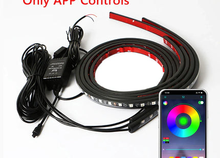 Car Charssis Flexible LED Strip Light LED Underbody Remote
