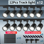 12Pcs Black Body-Set / 40W neutral light