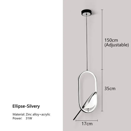 Bird LED Cord Pendant Lamps Indoors Hanging Light
