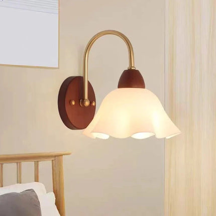Modern Indoor Wall Light Lamp Suitable Light Fixture Wooden Vintage