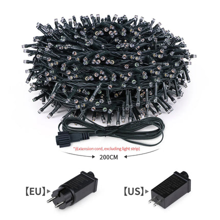 10M-100M Fairy Lights LED String Garland Christmas Light Waterproof Outdoor