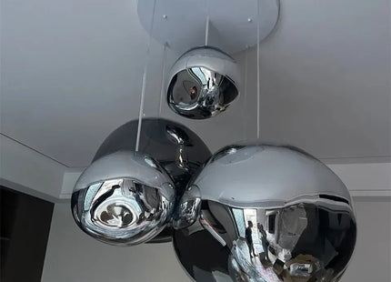 Modern Lava LED Chandeliers PVC Lighting