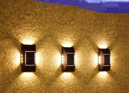 LED Staircase Villa Balcony Lighting Solar Sensor Wall Lights