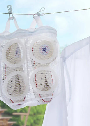3pcs/set Mesh Laundry bag Washing Machine Shoes Bag Travel Storage bags Portable Anti-deformation Protective Clothes organizer