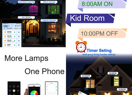 Modern LED Ceiling Lights Bluetooth Speaker Remote Control