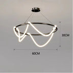 black round 60 cm / Cold white 6000K