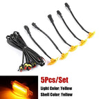 5Pcs Yellow Yellow