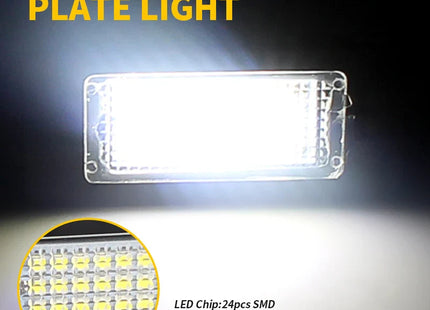 LED License Number Plate Lights Bulb For Audi