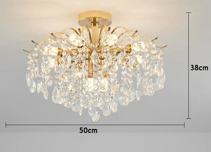 Modern Luxury Crystal Ceiling Chandelier Ceiling Lamp