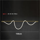 gold 150 cm A / Cold white 6000K