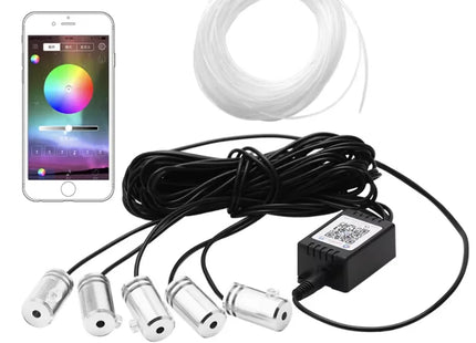 Led Car Interior Atmosphere Ambient Lights 6/8m RGB