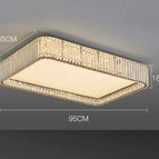 rectangle 95cm / gold frame / Warm light