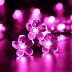Cherry pink / 12m 100leds 8 modes