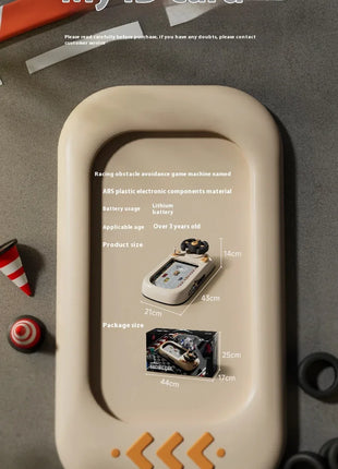 2024 Racing Adventure Children'S Steering Wheel Electric Desktop Game Console Evasion Simulation Driving Toy