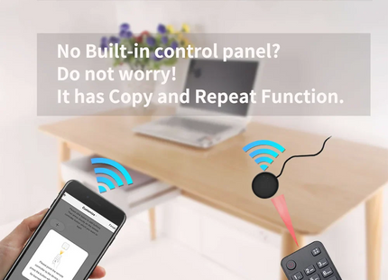 Smart Life APP Replace TV DVD AUD AC Remote Works with Alexa Google Home