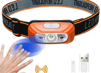 USB Head Flashlight