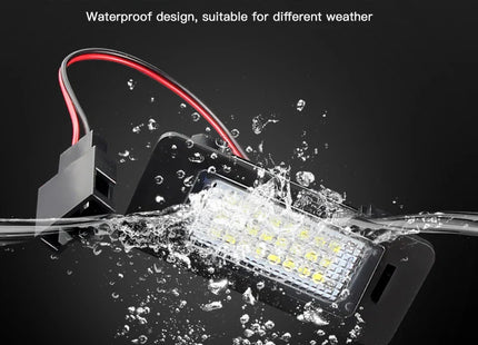 LED License Number Plate Lights Bulb For Audi
