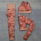 3PCS Wine Red / S